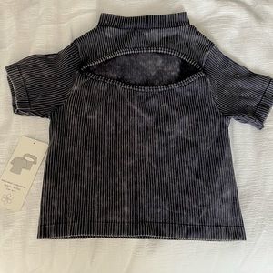 small reversible crop top